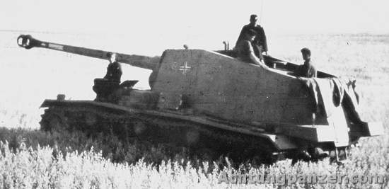 128mm VK3001(H) in Russia