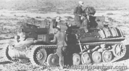 Sturmpanzer II in Africa
