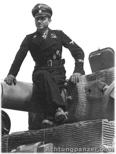 Wittmann and  his Tiger